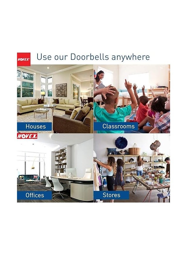 NOVEX - Six Zone Wireless Door Calling Bell System - Image 1