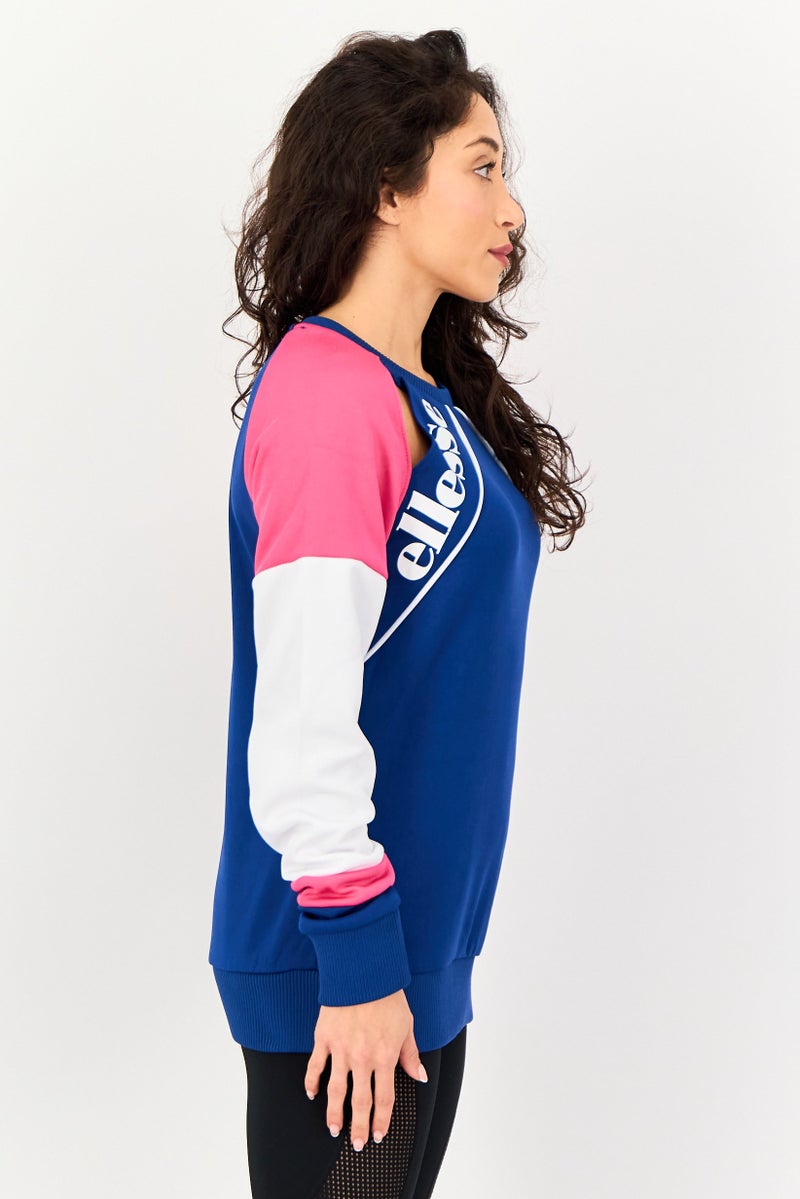 Ellesse Women Sportswear Fit Long Sleeve Outdoor Sweatshirt, Multicolor - Image 2