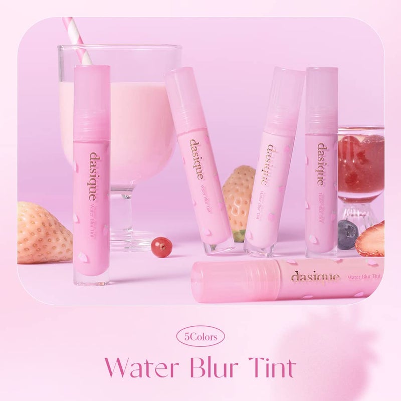 dasique Water Blur Tint #09 Very Berry | Berry Smoothie Collection | Vegan, Cruelty-free | Watery formula transfroming into silky finish - Image 3