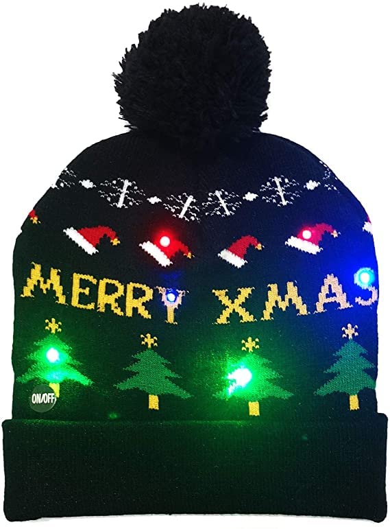 AZMONADIO Christmas Hat White Elephant Gifts Funny Gag Gifts for Men Women Adults Kids Christmas Stocking Stuffers Novelty Gifts - Image 1