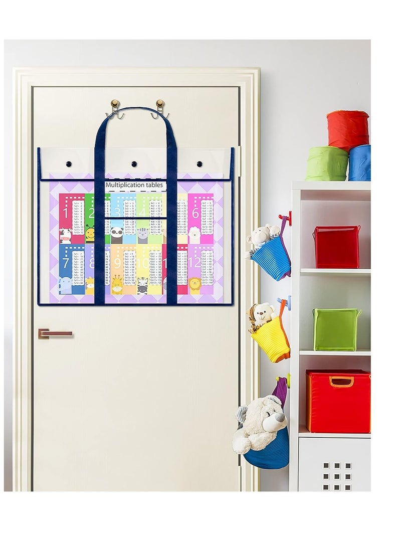 Gamenote GAMENOTE 2 Pack Large Poster Storage Bag (31.5"×25.5") Bulletin Board Holder Art Portfolio Container for Teachers Classroom Organization  - Image 5