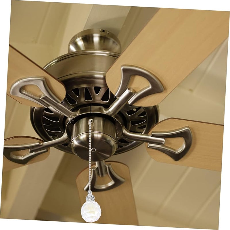 ARTIBETTER 4 Pack Crystal Ceiling Fan Pull Chains Decorative Light Extension Easy Install Home Decor - Image 5