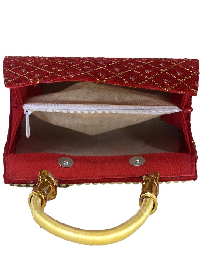 SJ Faux Leather Clutch - 04 - Image 3