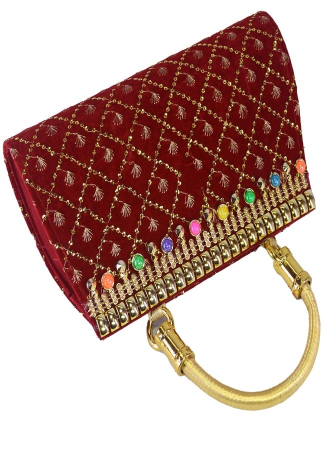 SJ Faux Leather Clutch - 04 - Image 4