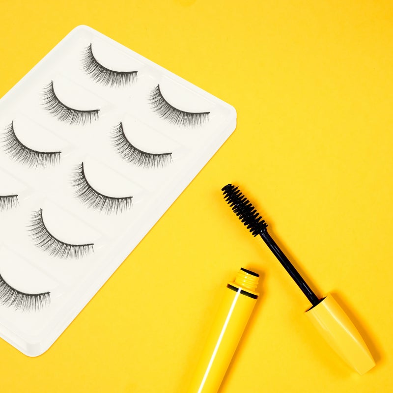 5 Pairs Natural Look 3D Fake Lashes Reusable Manmade Fiber Makeup Eyelashes - Image 4