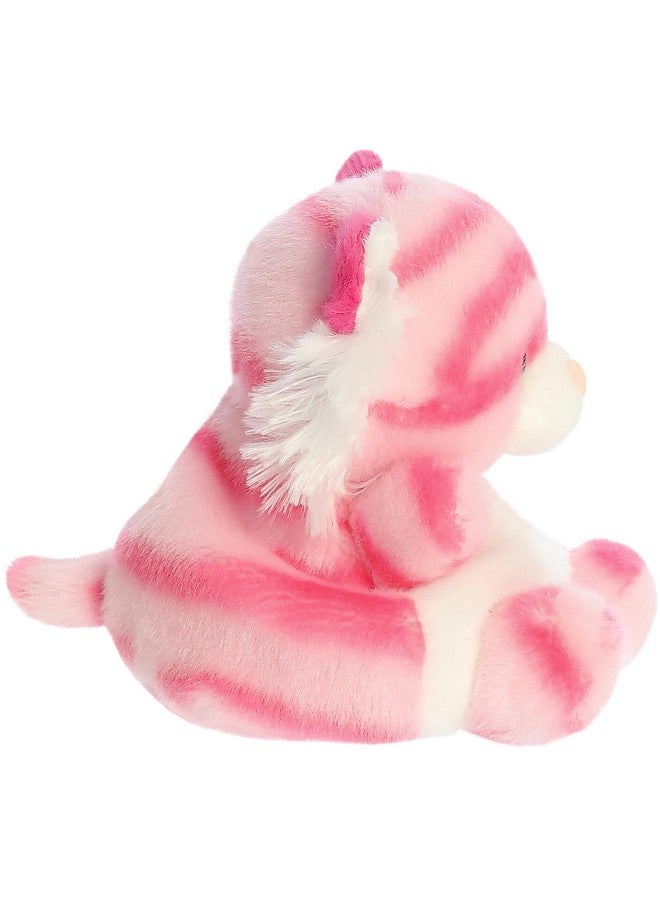 اورورا ® حيوان محشو من Palm Pals™ وردي اللون من مجموعة ® Adorable Palm Pals™ - لعبة بحجم الجيب - متعة قابلة للتجميع - وردي 5 بوصات - Image 3