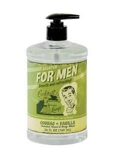 San Francisco Soap Company San Francisco Soap Company Scented for Men Cognac and Vanilla Hand and Body Wash 