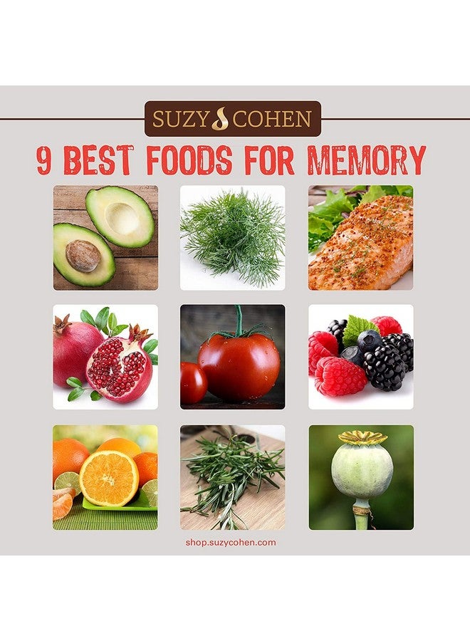 Script Essentials Suzy Cohen Memory Script with Lions Mane, Phosphatidylserine, Green Tea Extract and Ginkgo - Brain Support Supplement for Focus - Nootropic Capsules for Cognition, Faster Recall and Mood - Image 3