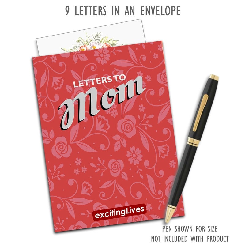 exciting Lives - Letters to My Mom - Cute Surprise Messages for Mom to Gift on Birthday, Mother's Day - Set of 9 - Gift for Mother, Mom, Relative - Image 2