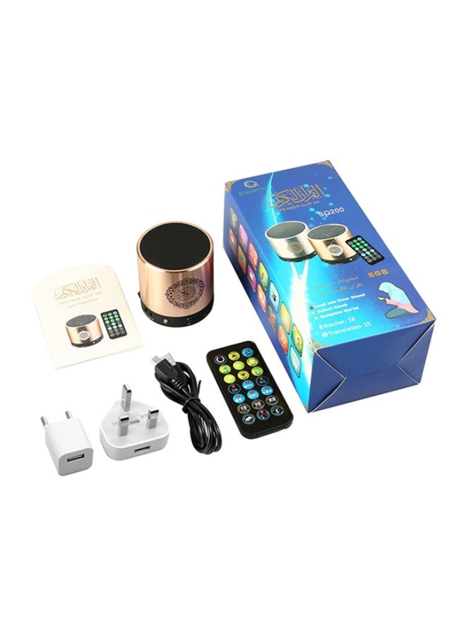 Quran Speaker Touch Lamp SQ-200 with Remote Control – 18 Reciters, LED Light, Bluetooth - Image 3