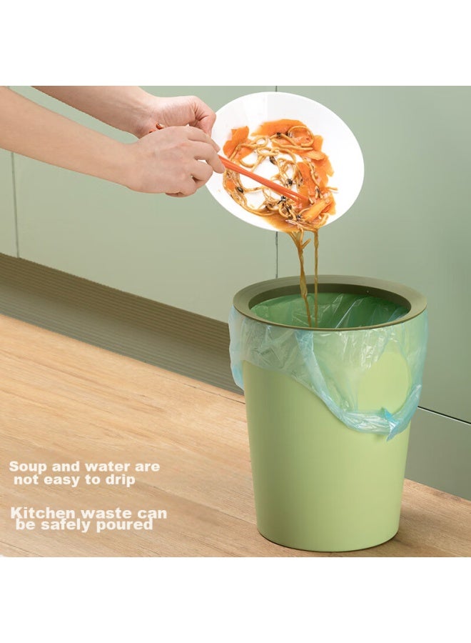 Chahua Garbage Bags With Handles, Large Size 45*60cm, 100 Count, Thickened, One Large Roll Kitchen Plastic Bags - Image 5