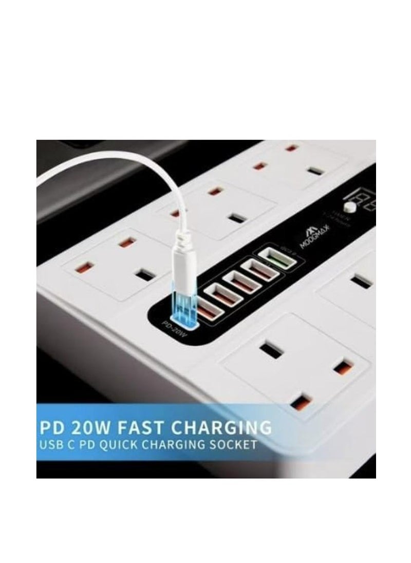 SOPANY Smart multi-outlet electrical connection 5 meters  - Image 2