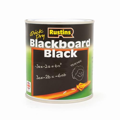 Rustins Blackboard Black Paint 1L - Image 1