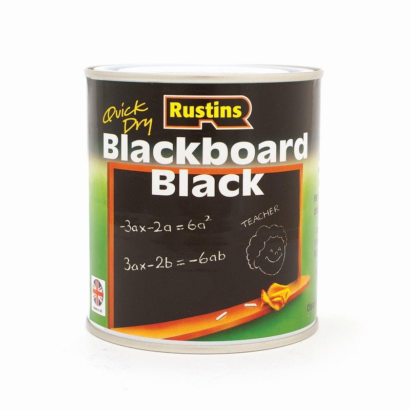Rustins Blackboard Black Paint 1L - Image 5