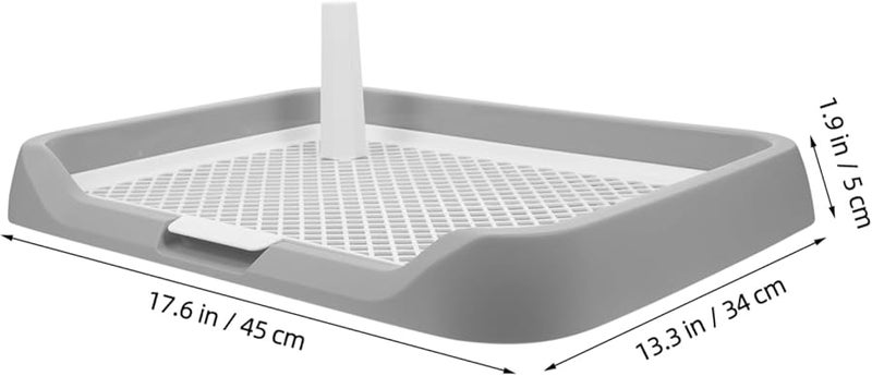 صينية مقاومة للرش للاستخدام الداخلي لتدريب الجراء، صينية قابلة للفصل وسهلة التنظيف - Image 3