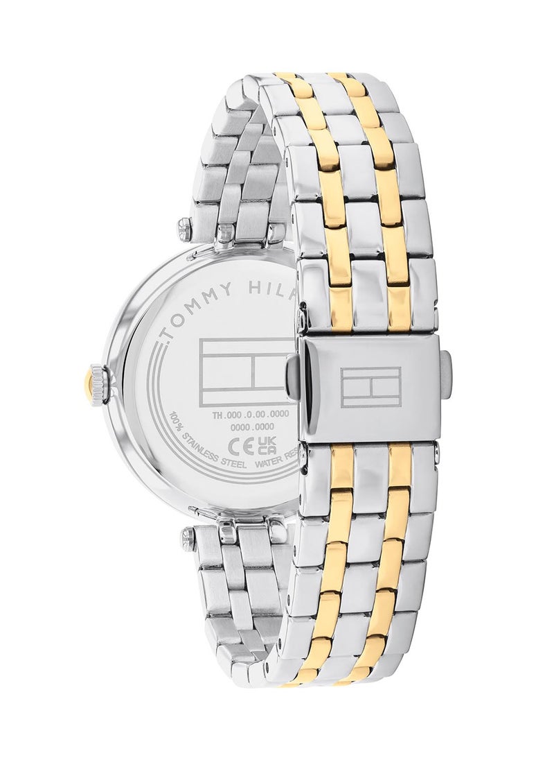 TOMMY HILFIGER - TOMMY HILFIGER ROUND ANALOG WOMEN'S SILVER CASE WATCH - 1782760 - Image 1