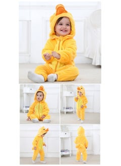 Y&D 1-Piece Children's Little Yellow Duck Onesie Party Costume  - Image 3