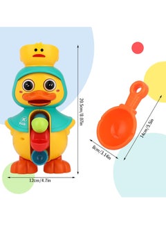 MUMS PLANET Baby Bath Toys 1 2 3 4 Years Old, Toddler Duck Bath Toys with Spinner Waterwheel & Strong Suction Cups, Great Gifts for Baby 1-4 Year Old Boys Girls  - Image 5