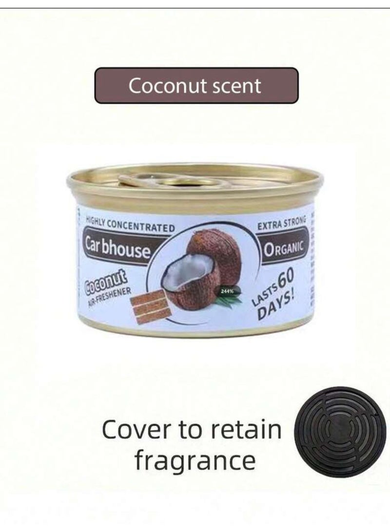 Car Air freshener Enjoy a Fresh Scent Throughout the Journey with the Scent of Coconut. - Image 1