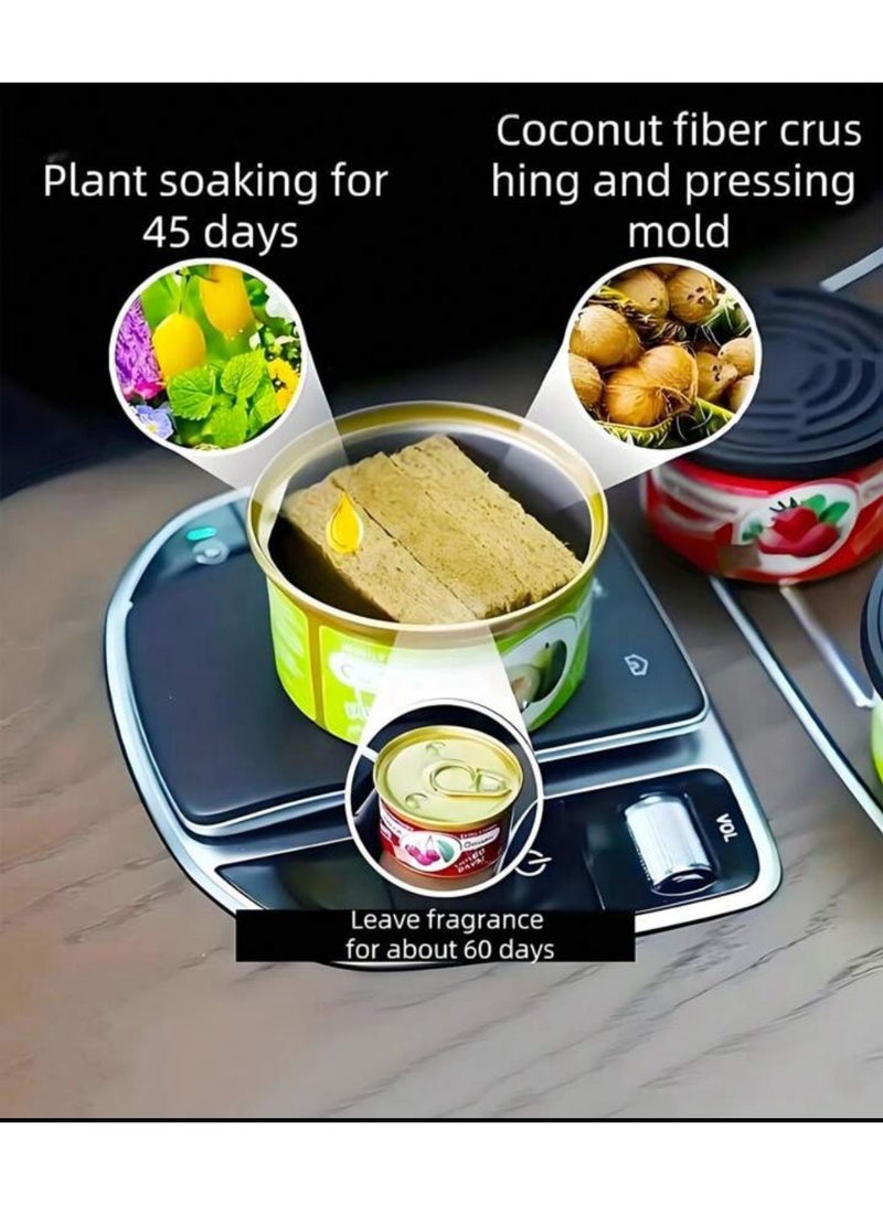 Car Air freshener Enjoy a Fresh Scent Throughout the Journey with the Scent of Coconut. - Image 3