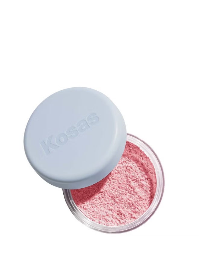 كوساس بودرة تثبيت وإخفاء شفافة من كوساس كلاود سيت - لون الحلوى الشفاف - Image 1