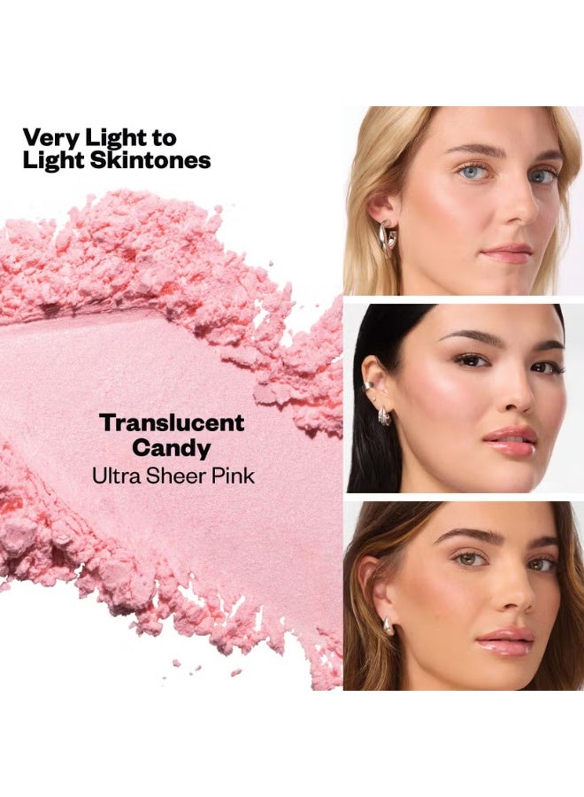 كوساس بودرة تثبيت وإخفاء شفافة من كوساس كلاود سيت - لون الحلوى الشفاف - Image 3