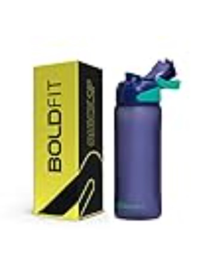 Boldfit Sipper Water Bottle for Adults & Kids 1L Plastic Sipper Bottle with Straw Leakproof BPA Free Reusable Drinking Bottle for Gym, School, Office, Sports, Cycling & Travel for Men Women Kids - Image 1