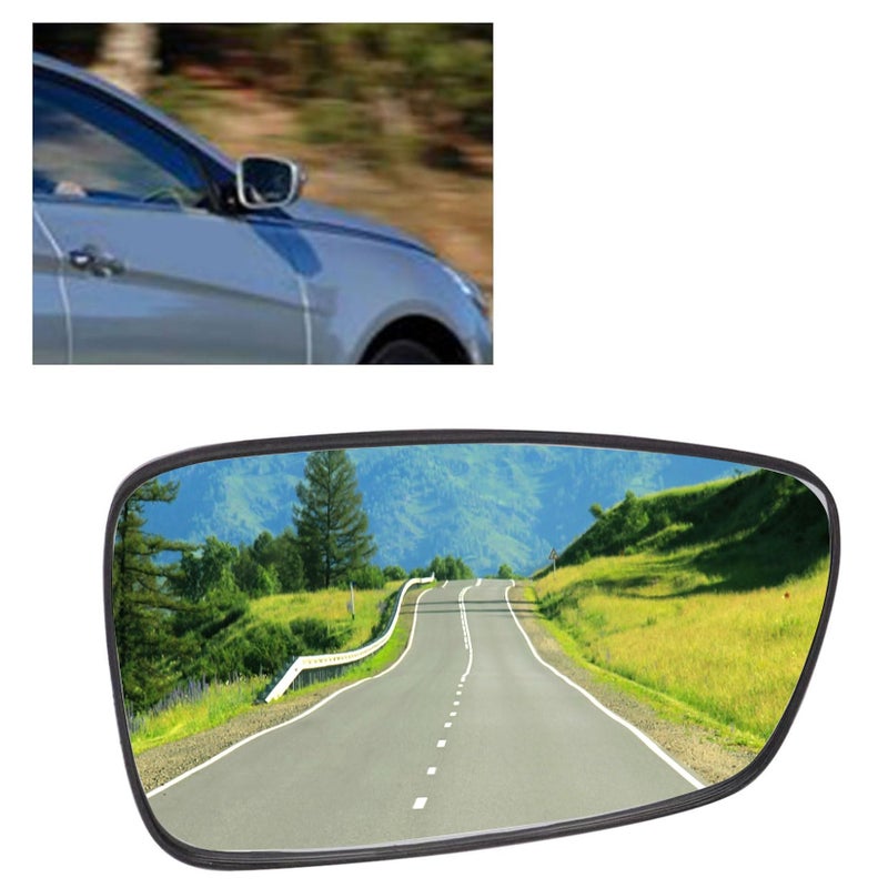 FZJDSD Passenger Side Rear View Mirror Glass with Power Heated Compatible with Hyundai Sonata 2011 2012 2013 2014 876213Q010 HY1325108 Right Side Mirror Replacement View Mirror Glass wPower Heated