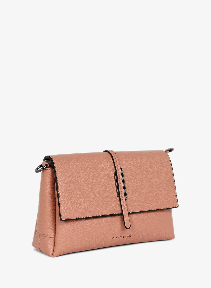 Haute Sauce  Women's The Dash Shoulder Bag - Nude Pink for Women | Best Price UAE