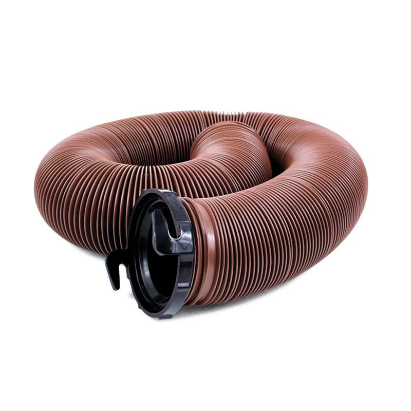 Valterra D04-0082 EZ Flush Standard Drain Hose with T1024 Adapter - 10' - Image 2