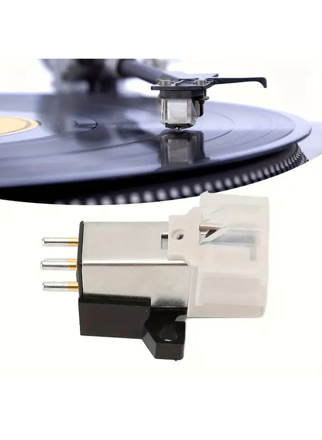 Audio Technica AT 951 02gal High Fidelity MM Magnetic Phono Cartridge Durable Diamond Stylus Low Noise Low Mass Low Friction Design Compatible LP60USB LP60 Turntables - Image 5