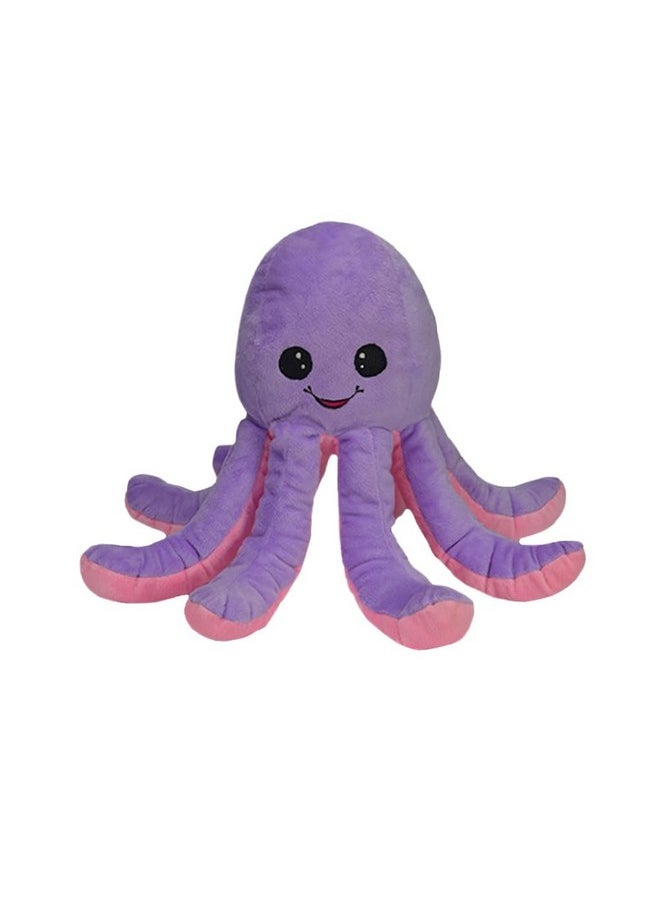 ERRECOM Ultra Plush Octopus Soft Stuffed Ocean Animal Toy for Kids Girl Boy 15 Inch - Purple 