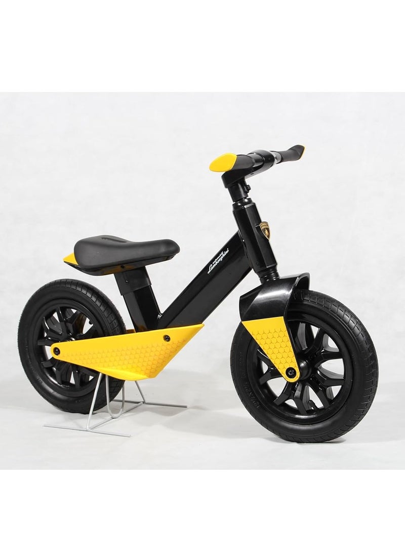 LAMBORGHINI Lamborghini Balance Bike 2 Wheels - Yellow  - Image 4