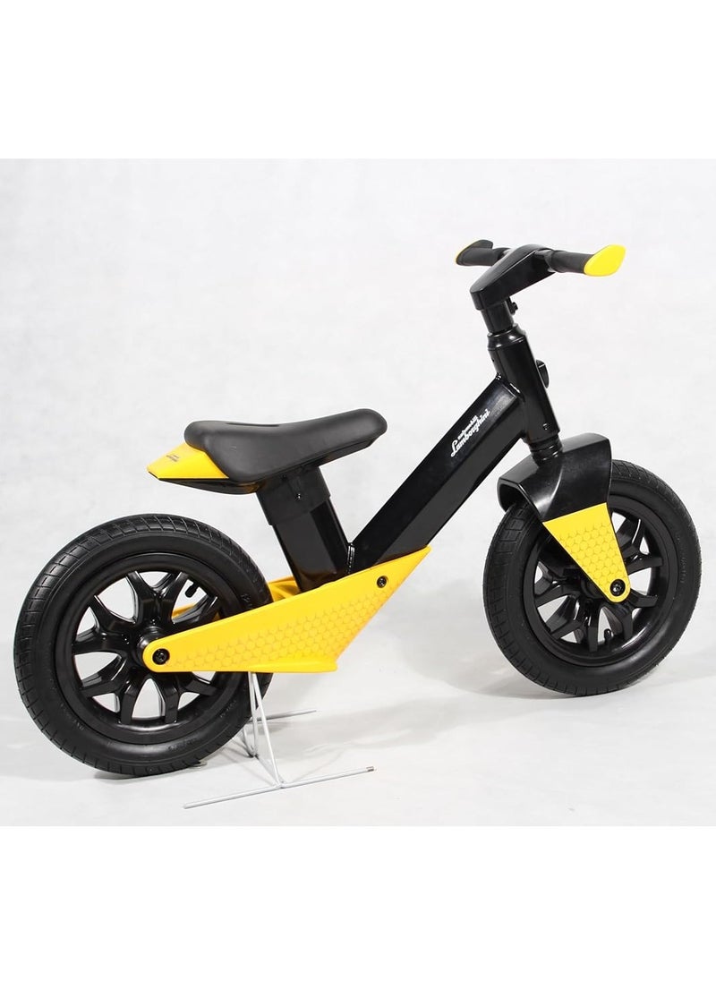 LAMBORGHINI Lamborghini Balance Bike 2 Wheels - Yellow  - Image 5