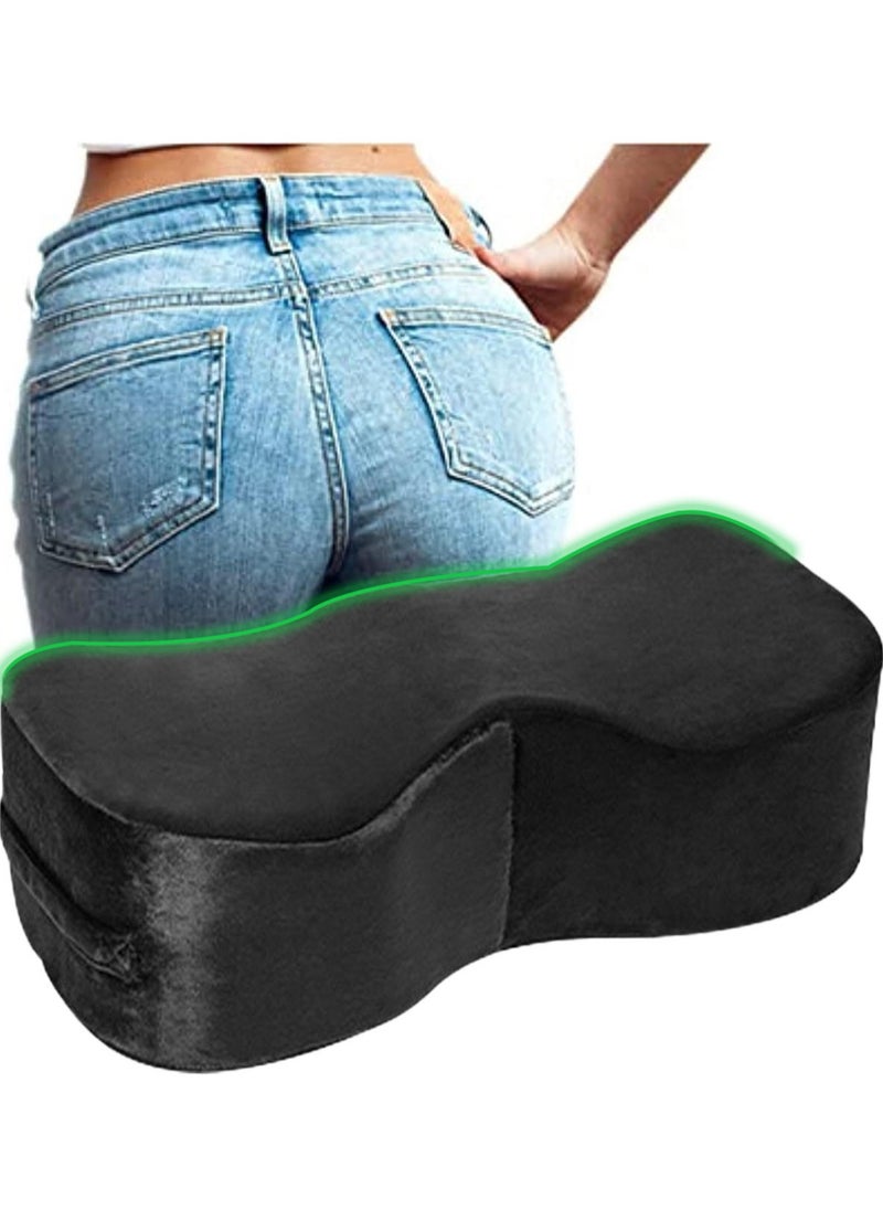 XiuWoo Portable BBL Pillow, Seat Pillows, Brazilian Seat Lift Pillows Post Surgery Recovery, Buttocks Support Cushions, Seat Cushion Pillow, Hip Raise Pillow, Leg Support for Car Office Computer Chair  - Image 1