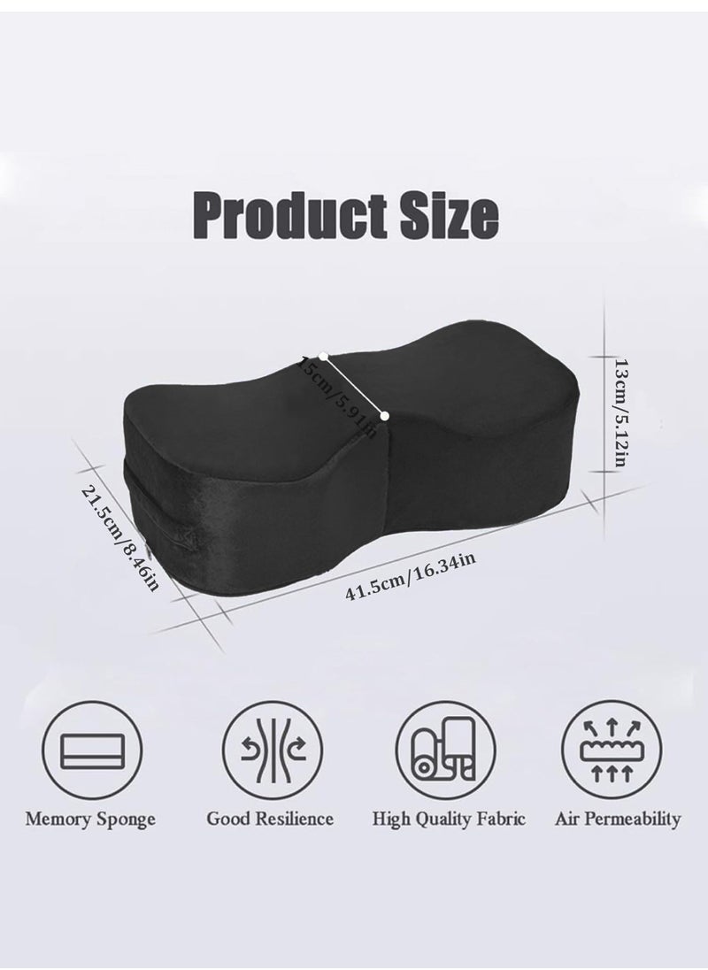 XiuWoo Portable BBL Pillow, Seat Pillows, Brazilian Seat Lift Pillows Post Surgery Recovery, Buttocks Support Cushions, Seat Cushion Pillow, Hip Raise Pillow, Leg Support for Car Office Computer Chair  - Image 5