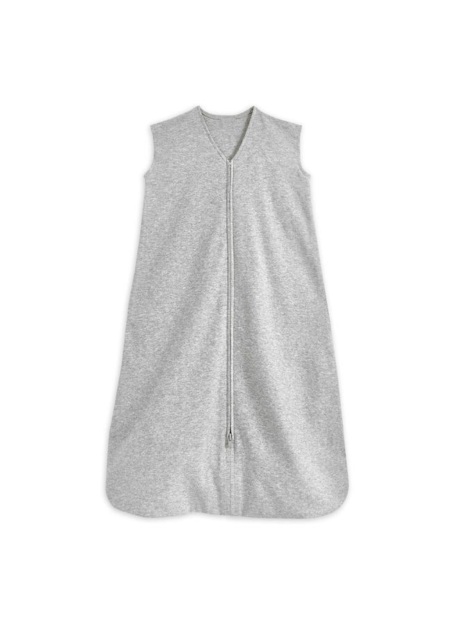 Halo SleepSack, 100% Cotton Wearable Blanket, Swaddle Transition Sleeping Bag, TOG 0.5, Heather Grey, Large, 12-18 Months  - Image 1