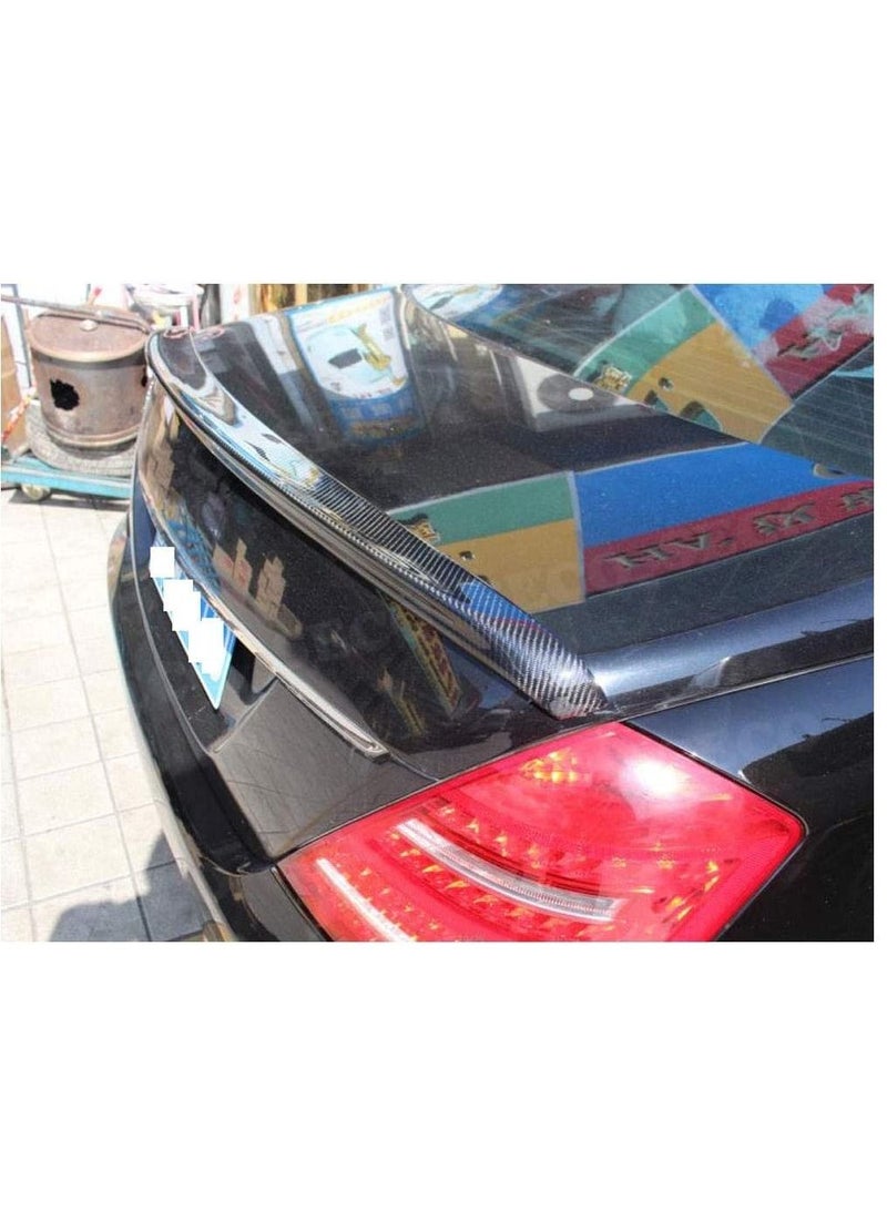 Generic Original Carbon Fiber  MSY Style Trunk Spoiler Fit For Mercedes Benz 2007-2013 S Class S400 S500 S600 S63 S63 W221 Sedan  - Image 5