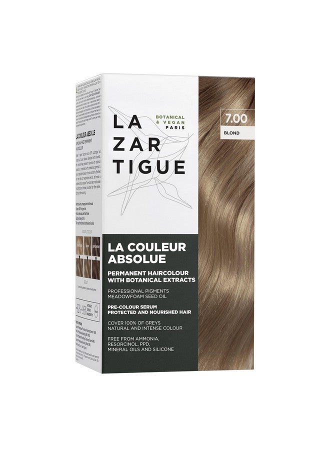 Lazartigue La Couleur Absolue 7.00 Blond Permanent Haircolour With Botanical Extracts Nourishing Color And Shine Free From Ammonia Ppd Resorcinol Mineral Oils And Silicone Vegan - Image 1