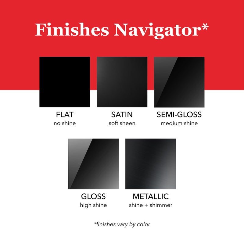 KRYLON طلاء ورنيش كرايلون K05529007 COLORmaxx ورنيش وطبقة أساسية للاستخدام الداخلي/الخارجي، أزرق بحري لامع 12 أونصة (عبوة من 1) - Image 3