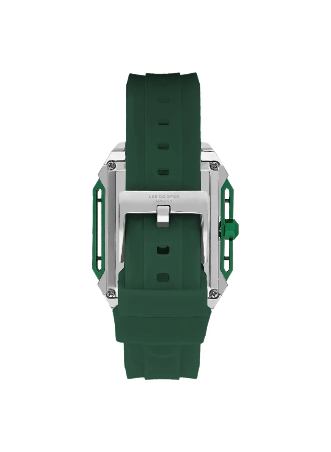 Lee Cooper Men's Silicone Automatic Watch LC07900.377 - 39 mm