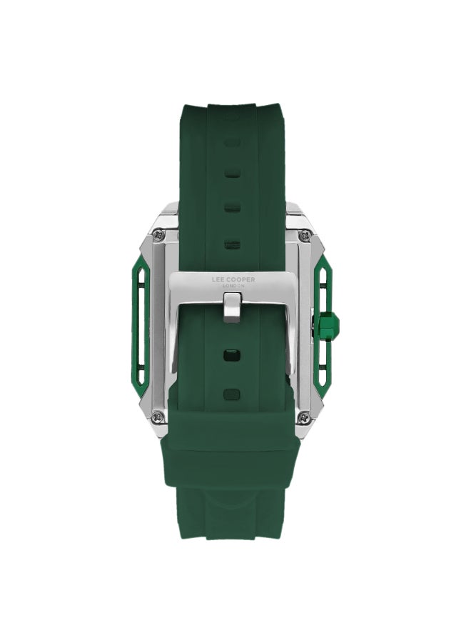 Lee Cooper Men's Silicone Automatic Watch LC07900.377 - 39 mm  - Image 3