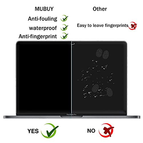 MUBUY-GOL 2 Pack 17.3" Laptop Screen Protector for HP/Dell/Asus/Samsung/Lenovo/Acer/MSI/Sony/LG/Razer Blade/Alienware 17.3 inch Laptop (16:9 Aspect), High Definition Anti-Scratch Clear Shield - Image 5