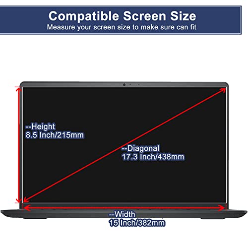 MUBUY-GOL 2 Pack 17.3" Laptop Screen Protector for HP/Dell/Asus/Samsung/Lenovo/Acer/MSI/Sony/LG/Razer Blade/Alienware 17.3 inch Laptop (16:9 Aspect), High Definition Anti-Scratch Clear Shield - Image 2