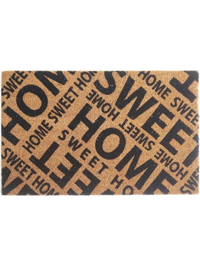 Orchid Home Sweet Printed Coir Doormat 40X60 cm - Image 1