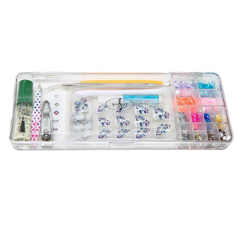 Vueset Disco Prima 2in1 Makeup Depotting Storage Organizer Compact Kit for Pro Artists Beauty Lovers - Image 3