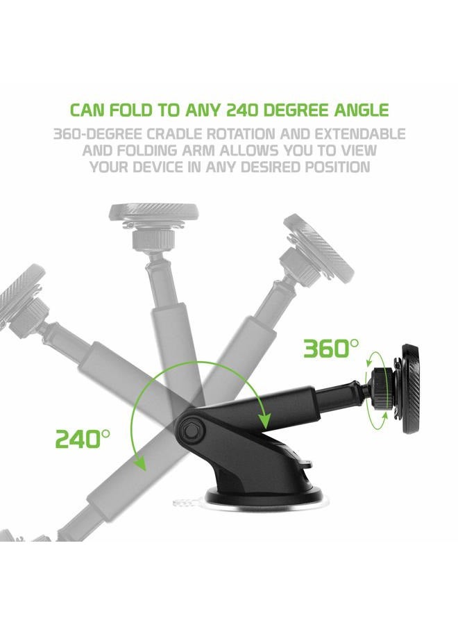 cellet Dashboard Mount Universal Magnetic Car Mount Holder Windshield Mount Holder Compatible for LG V50S ThinQ 5G LG G8X ThinQ LG Q70 LG X4 LG G8s ThinQ V50 V40 ThinQ Q7+ Google Pixel 4 4XL 3 3XL - Image 4