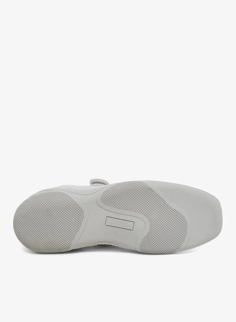 Styli Active Women Silver Square Toe Shoes