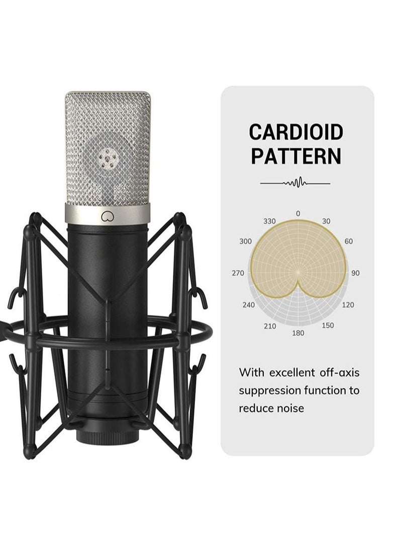 ELTRAZONE Professional Cardioid Microphone With Adjustable Scissor Arm And Shock Mount  - Image 2