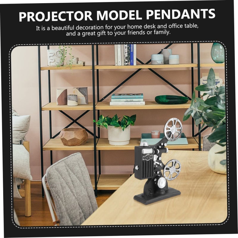 Retro Vintage Projector Resin Model Home Decor For Room - Image 4